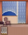 Hotová (kusová) žakárová záclona | 200 x 250cm (šírka x výška)-dvere, 230 x 130 cm (šírka x výška) – okno, 400 x 160 cm (šírka x výška) – okno