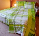Kvalitné posteľné prádlo zelené | 1x 140/200, 1x 90/70