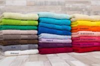 Kvalitný uterák a osuška v mnohých farbách | 1x 50/90 - kiwi, 1x 70/140 - bordó, 1x 70/140 - kiwi, 1x 70/140 - šedá
