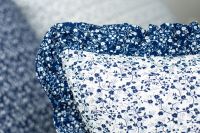Bavlněné obliečky Větvičky modro-bílé český výrobce