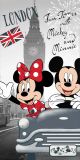 Osuška Minnie a Mickey Mouse v Londýne | 70/140	