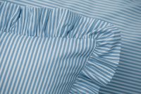 Posteľné prádlo so vzorom průžku modré farby