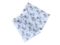 Bavlnené tetra osušky pre dojčatá s motívom zebry ružovej | 2x 90/100