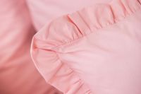 Posteľné prádlo jednofarebné svetlo ružovej farby