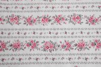 Krepove romantická posteľná bielizeň so vzorom kvetov v slušných farbách Lorenzo
