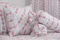 Romantická posteľná bielizeň so vzorom kvetov v slušných farbách Lorenzo | 1x 140/200, 1x 90/70