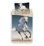 Krásne bavlnené obliečky s motívom koňa, koníka | 1x 140/200, 1x 90/70