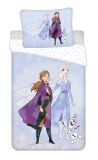Bavlnené obliečky Anny a Lezy z Frozen 2 | 1x 140/200, 1x 90/70