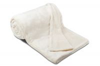 45 / 5000 Výsledky překladu Mikroflanelová deka bielej farby Uni Sleep Well  | 150/200
