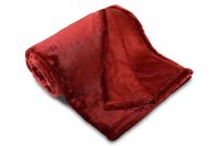 Kvalitná mikroflanelová deka v škoricovej farbe | 150/200